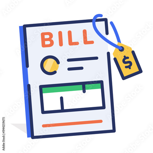 A flat icon showing business efficiency