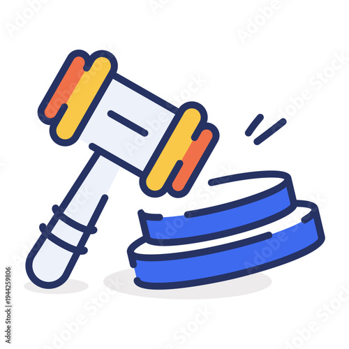 An icon showing online revenue in flat style