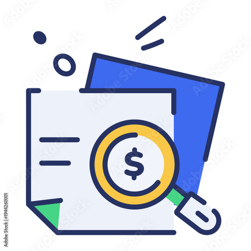 An icon showing drone delivery designed in flat style