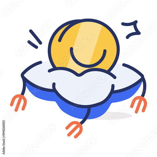 Flat style icon depicting advertisement promotion