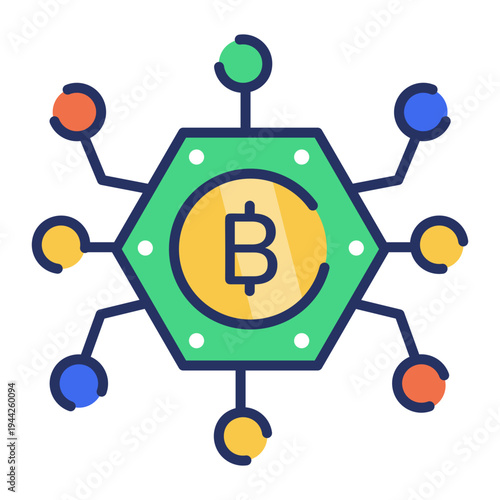 A flat style icon depicting parcel location tracking