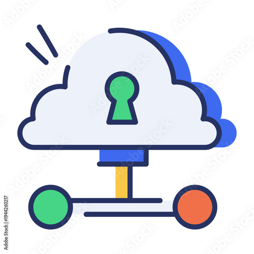 Flat icon depicting parcel weight measurement