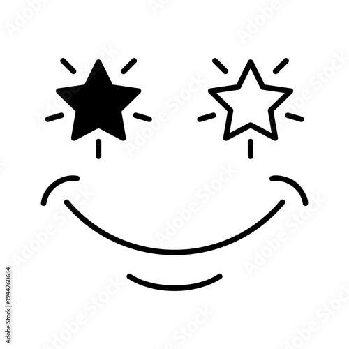 Smile curve + star