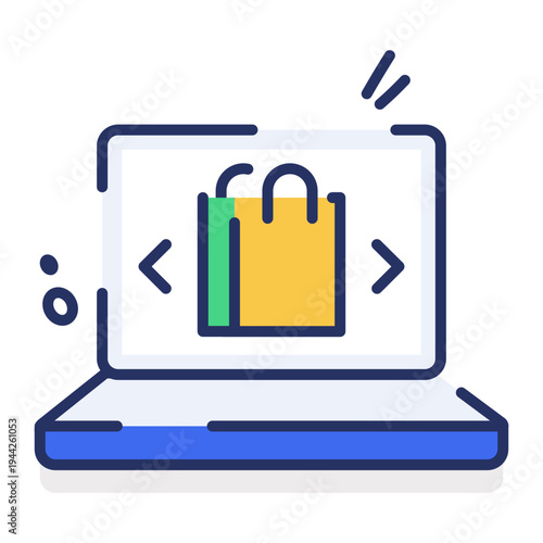 Flat icon depicting ufo money futuristic currency