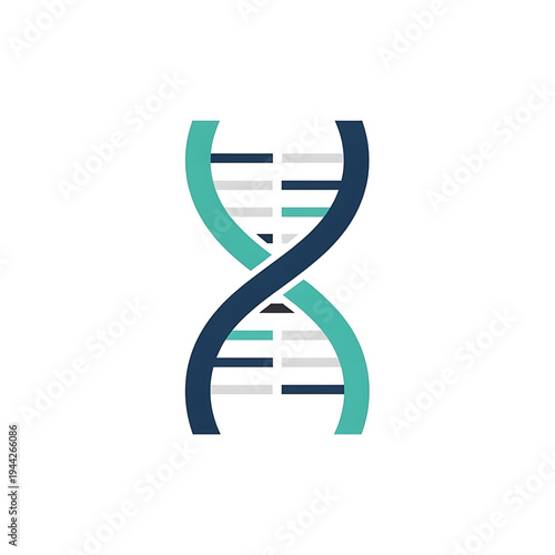DNA Double Helix Structure Genetic Material.