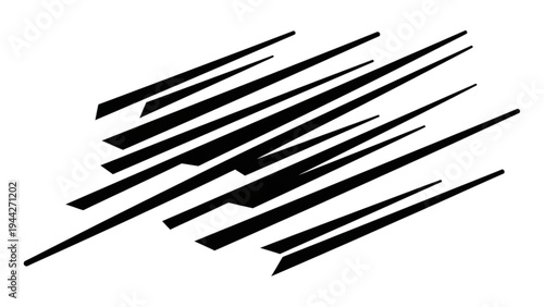 Black lines intersect diagonally forming abstract pattern