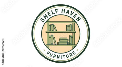 Shelf Haven Furniture Logo Design.