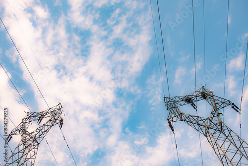 Industrial Texture: The Structural Beauty of High-Voltage Transmission Towers
