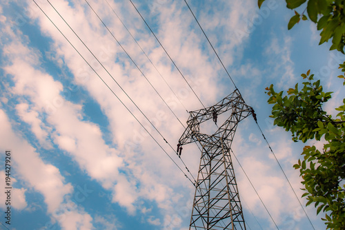 Industrial Texture: The Structural Beauty of High-Voltage Transmission Towers