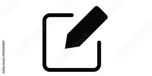 edit icon. pencil icon isolated sign symbol vector illustration - vector