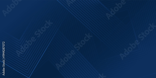 Abstract Navy Blue Background with Minimalist Geometric Lines Pattern. Elegant Corporate Vector Design for Business Presentations, Professional Branding, and Modern Technology Backdrop.