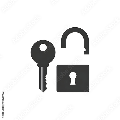 Key Unlocking Lock Security Access Control.
