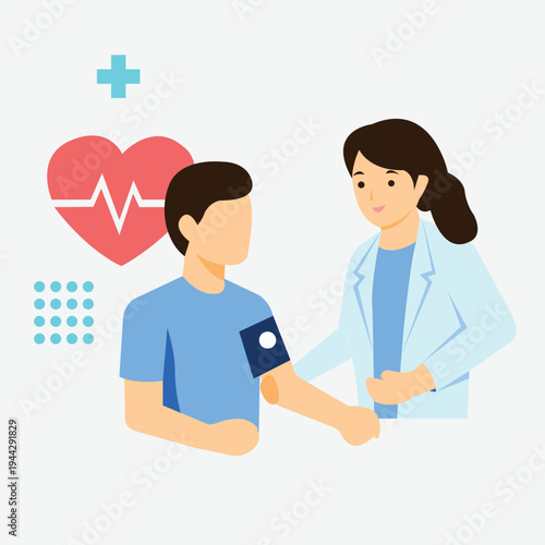 Controlling Hypertension with Blood Pressure Monitor