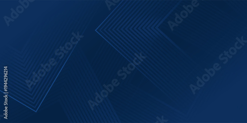 Abstract Navy Blue Background with Minimalist Geometric Lines Pattern. Elegant Corporate Vector Design for Business Presentations, Professional Branding, and Modern Technology Backdrop.