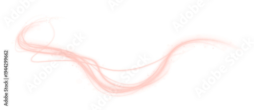 Shimmering light ribbons glide across the scene like streams of color. Soft gradients illuminate the background. The visual suggests flowing energy.