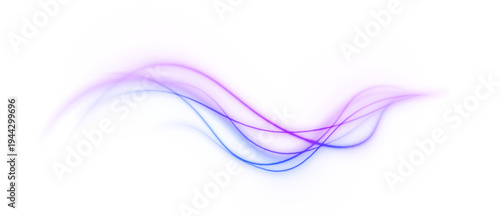 Deep blue ribbons twist like rivers of light across a digital landscape. Subtle reflections enhance their glow. The composition suggests technological motion.