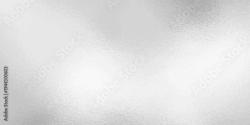 White gray foil glass texture background. Abstract gradient bright light reflection and shiny rough texture surface. Glass effect background