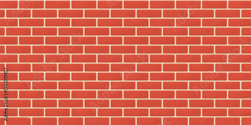 Old red brick wall texture pattern background for architecture and construction design