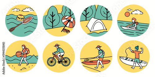 Assorted tropical fruits arranged in a circular pattern with vibrant colors