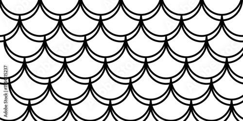 Abstract concept monochrome geometric pattern. Black and white minimal background.