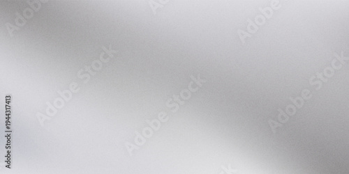 Grainy gradient background, grayscale black and white monochrome abstract noise texture grey gradient banner poster and backdrop cover design