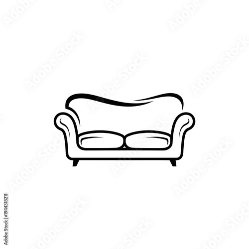 Modern Couch Icon