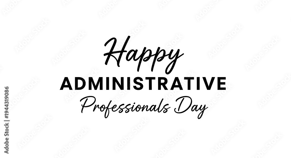 Fototapeta premium Celebrating administrative professionals day with appreciation and gratitude