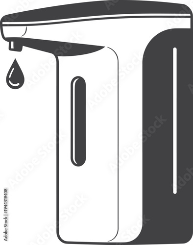 Isolated vector illustration set of a retro microphone icon and steel equipment tools including a knife and fork design object pack
