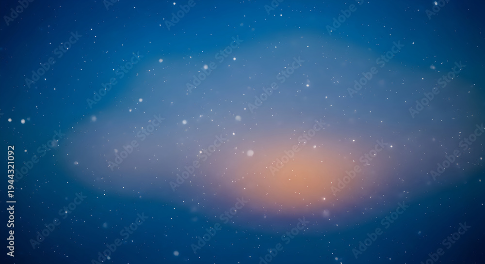 Fototapeta premium A colorful nebula in the vastness of outer space