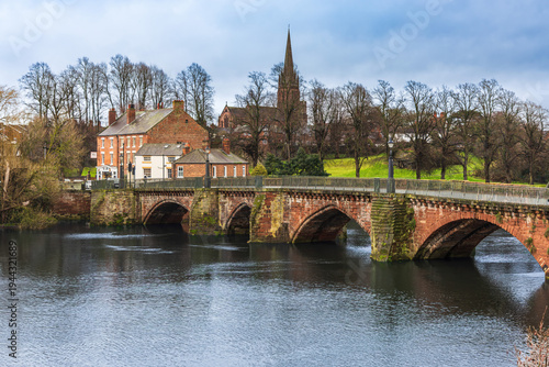 Tablou pe pânză Chester Bridge Over River Dee