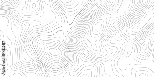 Abstract pattern with lines seamless pattern and topography. Topographic map lines, contour background. topo map texture. Dense lines, Background of the topographic map. Abstract bacground. 