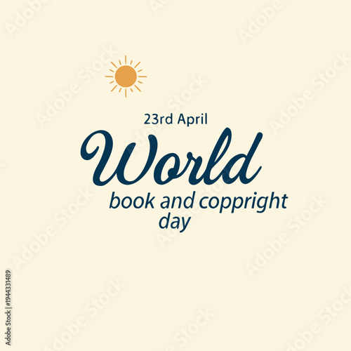 world day, world book and copyright day