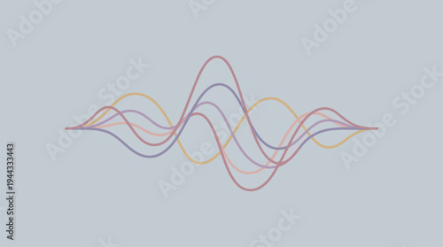 Abstract Waveform Representation - A Visual Symphony of Sound.