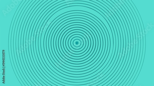 Concentric circles create a mesmerizing visual effect, captivating the viewers attention.