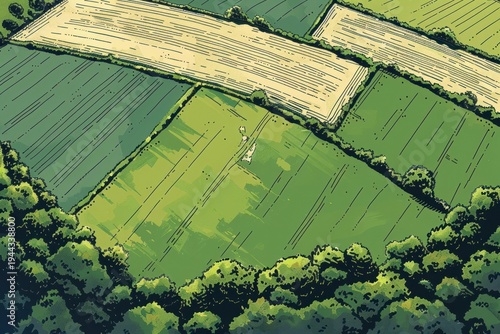 Field countryside outdoors nature.