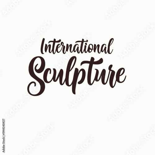 international sculpture day