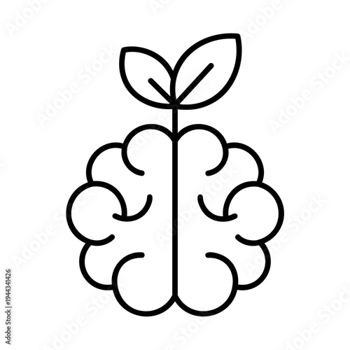 Brain + leaf