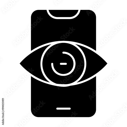 Eye + screen