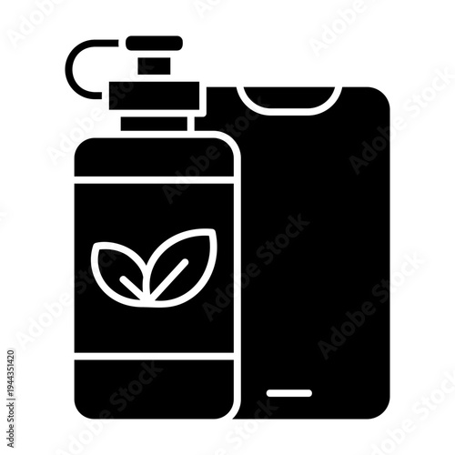 Detox bottle + phone