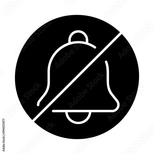 Notification bell + slash