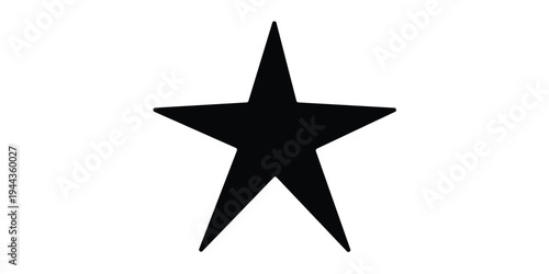 Star icon. Design template vector