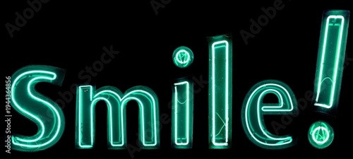 Smile! néon lights