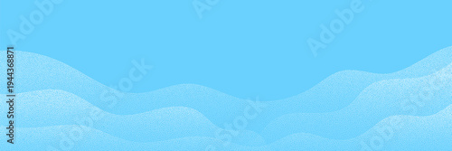 Snowy winter background with realistic 3D elements. White snow piles frame ice-covered landscape, creating perfect border for seasonal illustrations and festive designs.