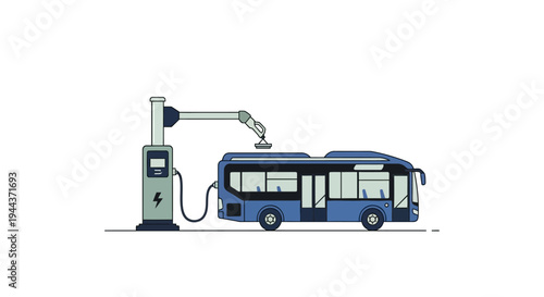 Electric Bus Charging Station: Sustainable Public Transport, Future Mobility