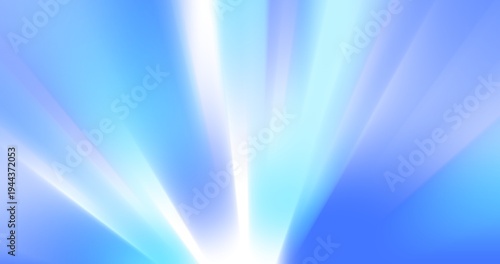 Abstract blue background with directional light rays and glowing streaks. Cinematic beam effect ideal for professional presentations, stage backdrops, and modern technology concepts