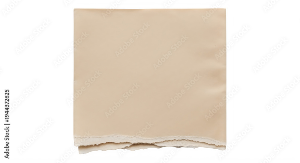 Fototapeta premium plain beige cloth with slightly frayed edges