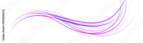 Fast violet and pink neon trails streak across a PNG. Motion blur emphasizes high-speed energy and glowing movement. Perfect for futuristic city visuals.