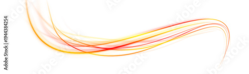 Yellow and red neon streaks fly across a dark PNG cityscape. Motion blur enhances energy, speed, and glowing trails. Perfect for sci-fi night visuals.