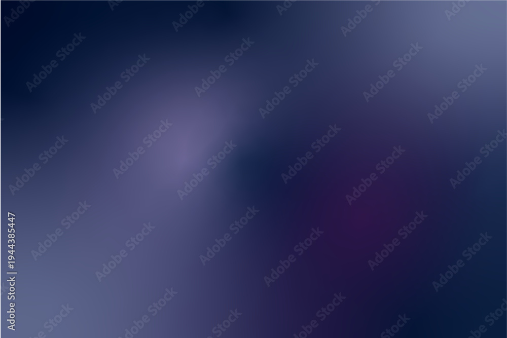 Obraz premium 濃い青紫色のグラデーションの背景/Dark blue purple color gradient background