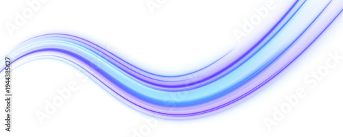 Fast cyan and blue neon trails streak across a PNG. Motion blur emphasizes high-speed energy and glowing movement. Perfect for digital and futuristic designs.